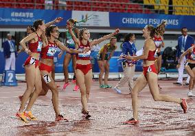 (Chengdu Universiade)CHINA-CHENGDU-WORLD UNIVERSITY GAMES-ATHLETICS (CN)