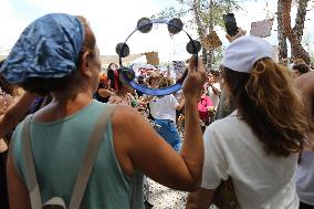 Activists From Across Turkey Arrive At Akbelen Forest To Support Protest