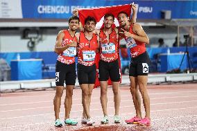 (Chengdu Universiade)CHINA-CHENGDU-WORLD UNIVERSITY GAMES-ATHLETICS (CN)