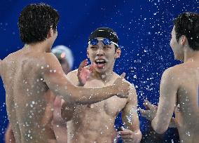 (Chengdu Universiade)CHINA-CHENGDU-WORLD UNIVERSITY GAMES-SWIMMING (CN)