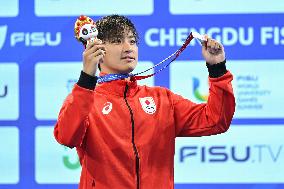 (Chengdu Universiade)CHINA-CHENGDU-WORLD UNIVERSITY GAMES-SWIMMING (CN)