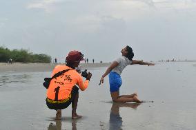 Story Of A Sea Beach Photographer At Bakkhali
