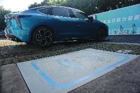 The Hangzhou Asian Games launched Wireless Charging Facilities for New Energy Vehicles