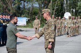 Zelensky Honors The Day Of The Air Force - Ukraine