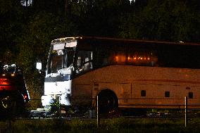 Fatal Bus Crash In Lower Paxton Township, Pennsylvania