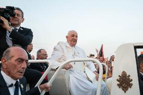 Pope Francis Leads Farewell Mass - Lisbon