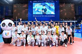 (Chengdu Universiade) CHINA-CHENGDU-WORLD UNIVERSITY GAMES-VOLLEYBALL (CN)