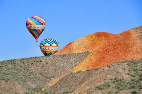 CHINA-GANSU-ZHANGYE-DANXIA LANDFORM-TOURISM (CN)