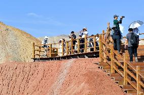 CHINA-GANSU-ZHANGYE-DANXIA LANDFORM-TOURISM (CN)