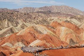 CHINA-GANSU-ZHANGYE-DANXIA LANDFORM-TOURISM (CN)