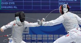 (Chengdu Universiade)CHINA-CHENGDU-WORLD UNIVERSITY GAMES-FENCING (CN)