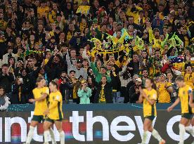 (SP)AUSTRALIA-SYDNEY-FIFA-WOMEN'S WORLD CUP-ROUND OF 16-AUS VS DEN