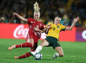 (SP)AUSTRALIA-SYDNEY-FIFA-WOMEN'S WORLD CUP-ROUND OF 16-AUS VS DEN
