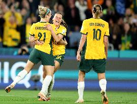 (SP)AUSTRALIA-SYDNEY-FIFA-WOMEN'S WORLD CUP-ROUND OF 16-AUS VS DEN