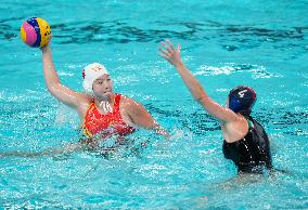 (Chengdu Universiade)CHINA-CHENGDU-WORLD UNIVERSITY GAMES-WATER POLO (CN)