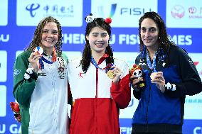 (Chengdu Universiade)CHINA-CHENGDU-WORLD UNIVERSITY GAMES-SWIMMING (CN)