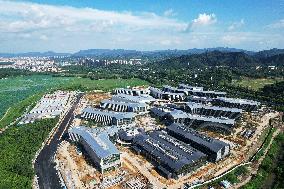 Alibaba Damo Institute South Lake Park (Lakeside Laboratory)  Construction in Hangzhou, China