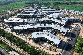 Alibaba Damo Institute South Lake Park (Lakeside Laboratory)  Construction in Hangzhou, China