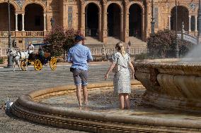 Orange Heat Warning Across Spain