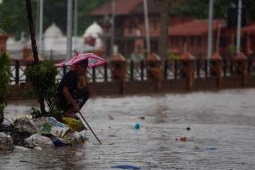 NEPAL-KATHMANDU-FLOODS