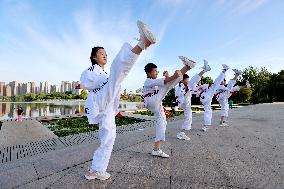 National Fitness Day in Zaozhuang, China