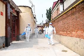 CHINA-HEBEI-ZHUOZHOU-FLOOD-DISINFECTION (CN)