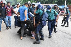 Protest In Dhaka