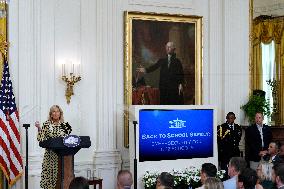 Jill Biden in Cybersecurity Summit for K-12 Schools - Washington