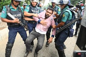 Protest In Dhaka