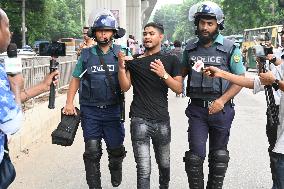 Protest In Dhaka