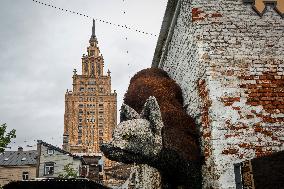 First Artwork Dedicated To Protection Of Animals In Riga