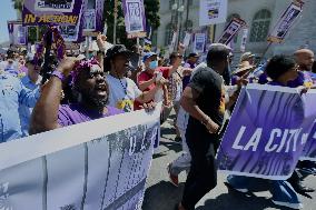 U.S.-LOS ANGELES-CITY WORKERS-STRIKE