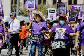 U.S.-LOS ANGELES-CITY WORKERS-STRIKE