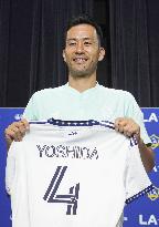 Football: Ex-Japan captain Yoshida joins LA Galaxy