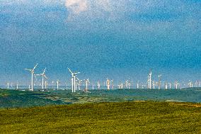Huiteng Xile Grassland in Ulanqab, China