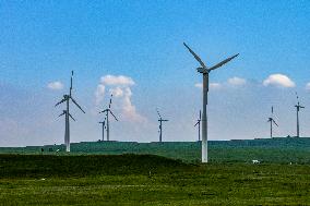 Huiteng Xile Grassland in Ulanqab, China