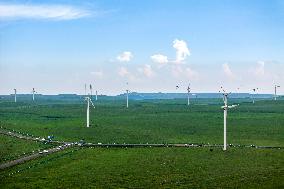 Huiteng Xile Grassland in Ulanqab, China