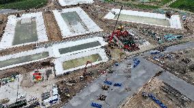 Yanghe Reservoir Ecological Restoration Project  Construction in Zhangjiakou