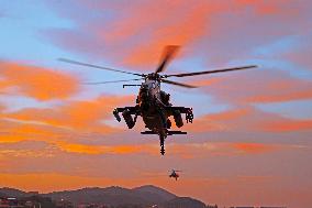 A Llive-fire Drill At Sea in China