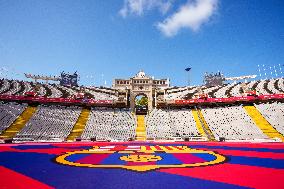 (SP)SPAIN-BARCELONA-FOOTBALL-GAMPER TROPHY-BARCELONA VS TOTTHENHAM HOTSPUR