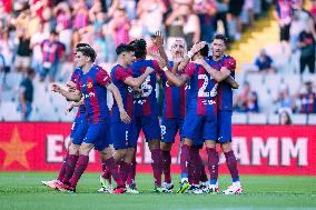 (SP)SPAIN-BARCELONA-FOOTBALL-GAMPER TROPHY-BARCELONA VS TOTTHENHAM HOTSPUR