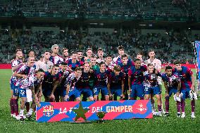 (SP)SPAIN-BARCELONA-FOOTBALL-GAMPER TROPHY-BARCELONA VS TOTTHENHAM HOTSPUR