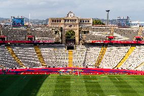 (SP)SPAIN-BARCELONA-FOOTBALL-GAMPER TROPHY-BARCELONA VS TOTTHENHAM HOTSPUR