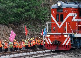 CHINA-BEIJING-FENGTAI-SHACHENG RAILWAY-RESTORATION (CN)