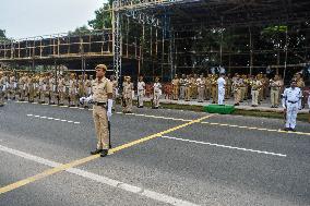 Preparation For Celebration Of 77th India's Independence Day.