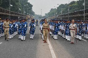 Preparation For Celebration Of 77th India's Independence Day.