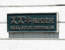 Suzuki head office logo and signboard