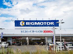 Big Motor Appearance, Logo and Signage