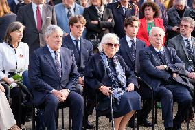 Queen Paola Attends The Commemoration Of Charleroi Mine Disaster - Belgium