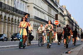 End Of Self-Service Scooters In Paris From September 1